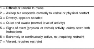 Table 1. Behavioural Activity Rating Scale.