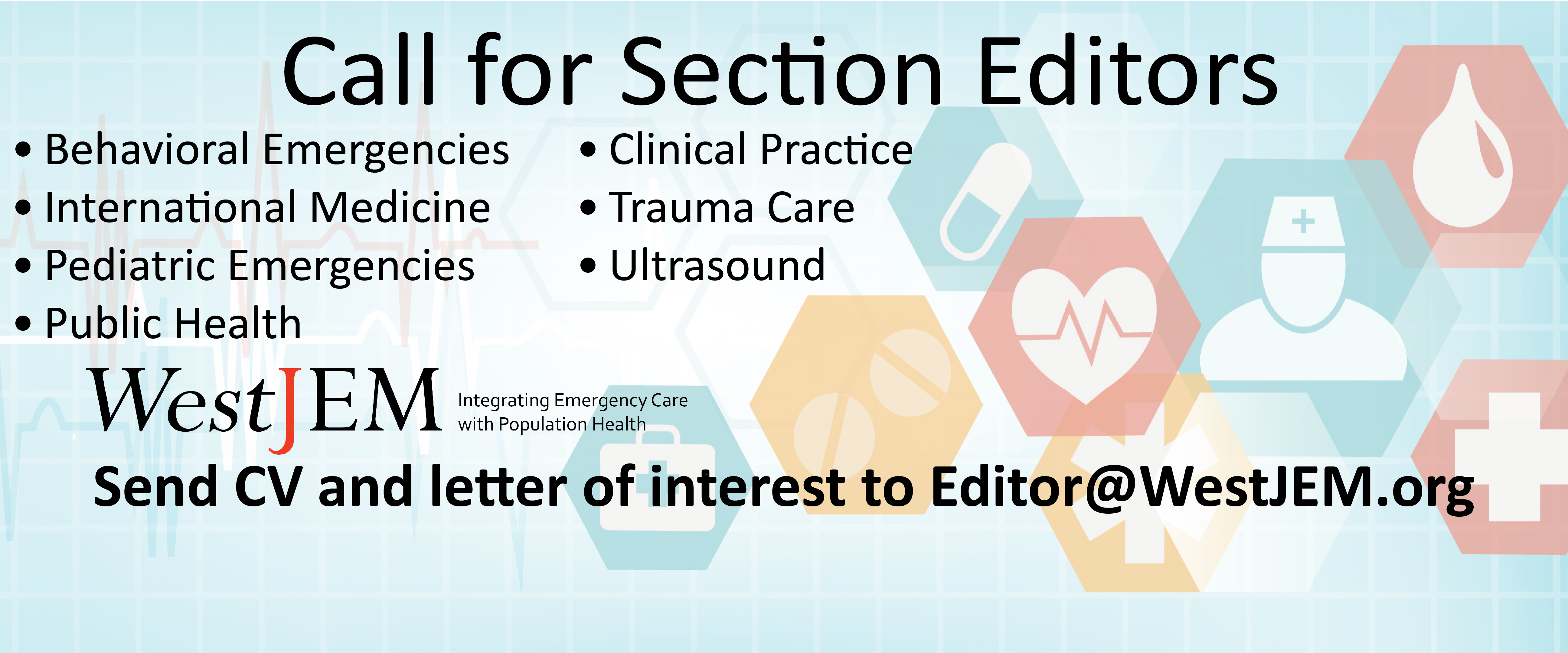 Call for Section Editors – No Health Equity and Cardiac Care