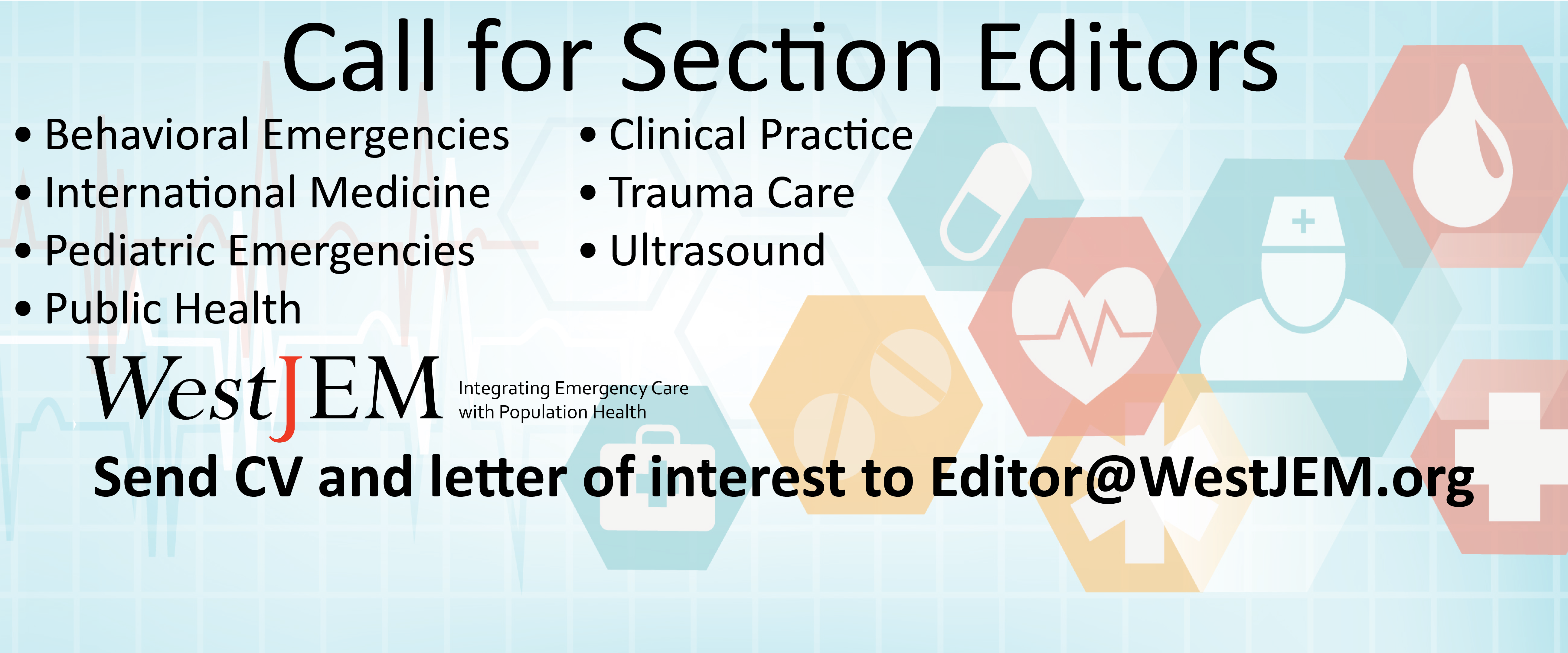 Call for Section Editors – No Health Equity and Cardiac Care