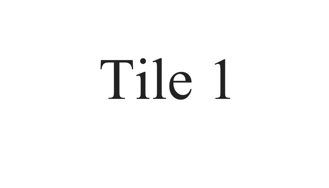 Tile 1